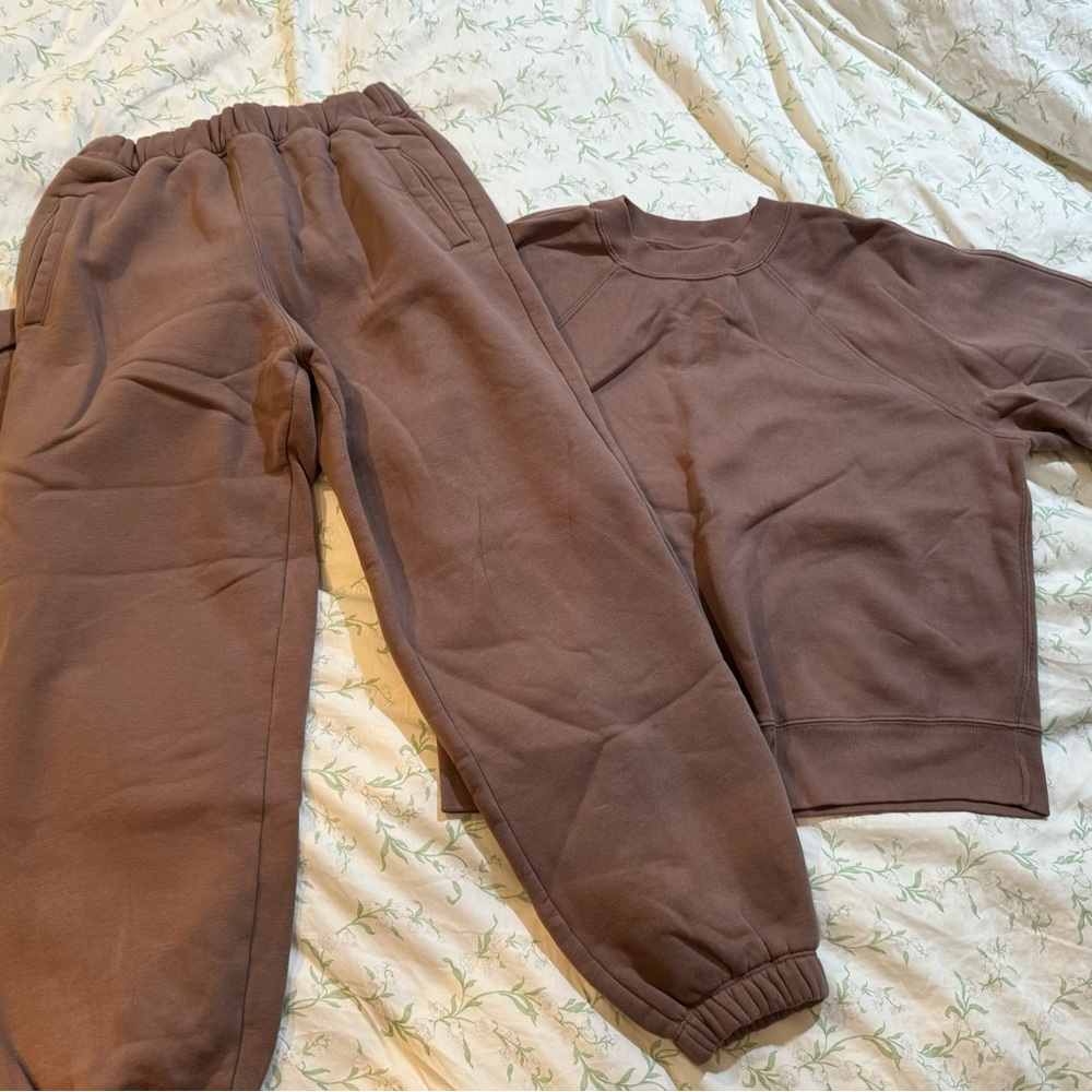 Abercrombie&Fitch Sunday Sweatpants and Sweatshirt Set - M bottoms L top !